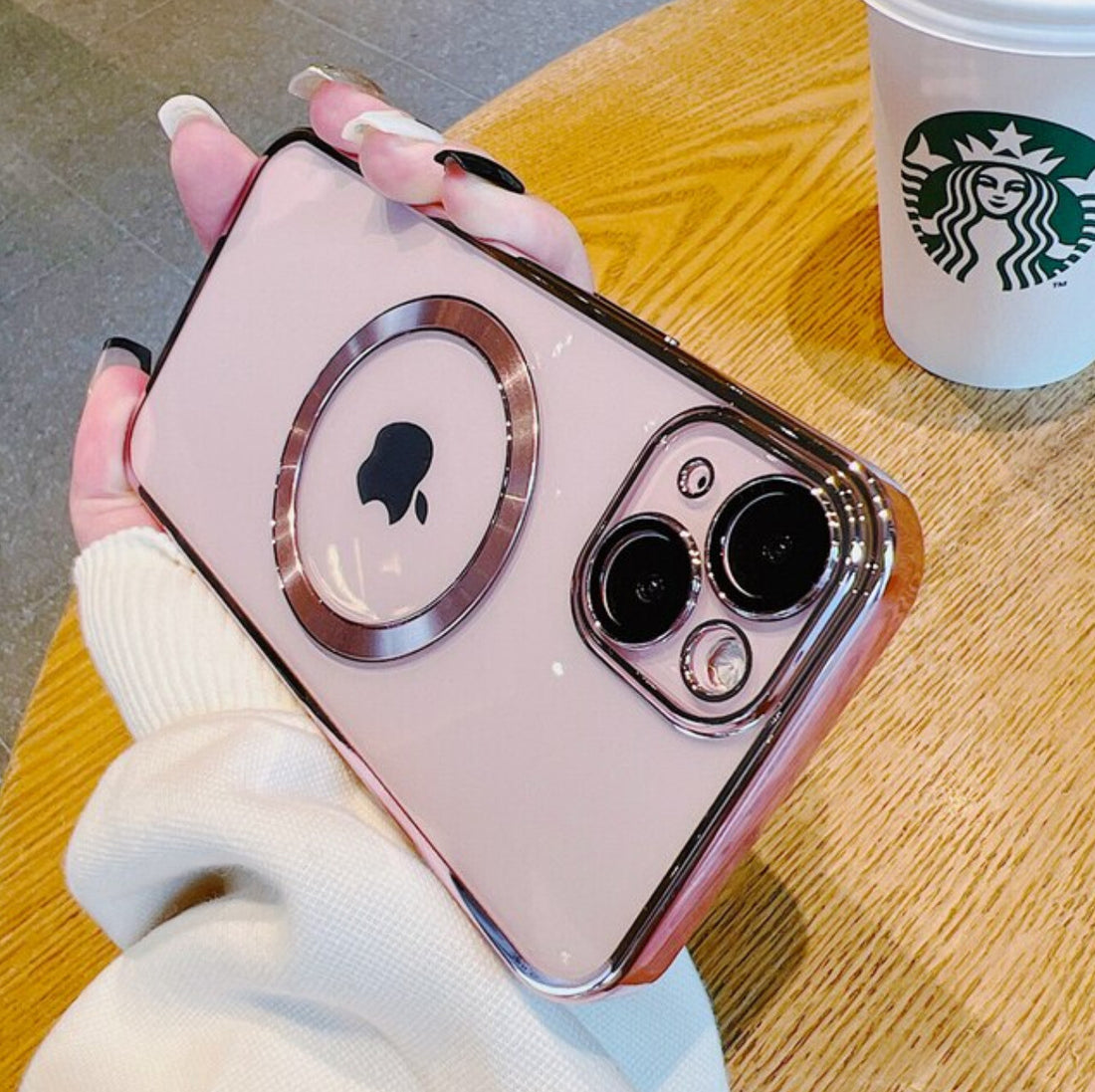 Magsafe Shockproof Magnetic Clear Case Cover for Iphone 14 13 12 Pro Max Mini