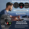 2024 New Bluetooth Call Smart Watch Men 360*360 HD Display Heart Rate Fitness Tracker ECG+PPG Business Smartwatches for Huawei