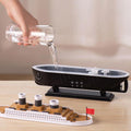 250Ml Titanic Ship Model Air Humidifier Essential Oil Diffuser Jellyfish Smoke Ring Spray Aroma Diffuser Night Light for Home